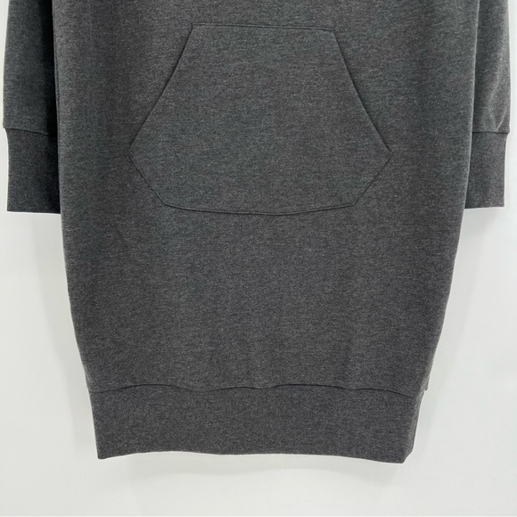 Universal Standard NEW Bree Sweatshirt Dress in Charcoal Gray Size 2XS - Picture 6 of 6